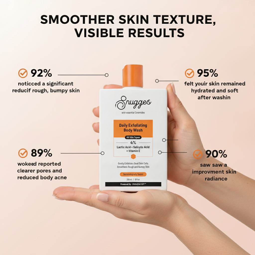Snugges™ Exfoliating Body Wash 236ml