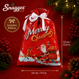 Christmas Gift Bag + Ribbon