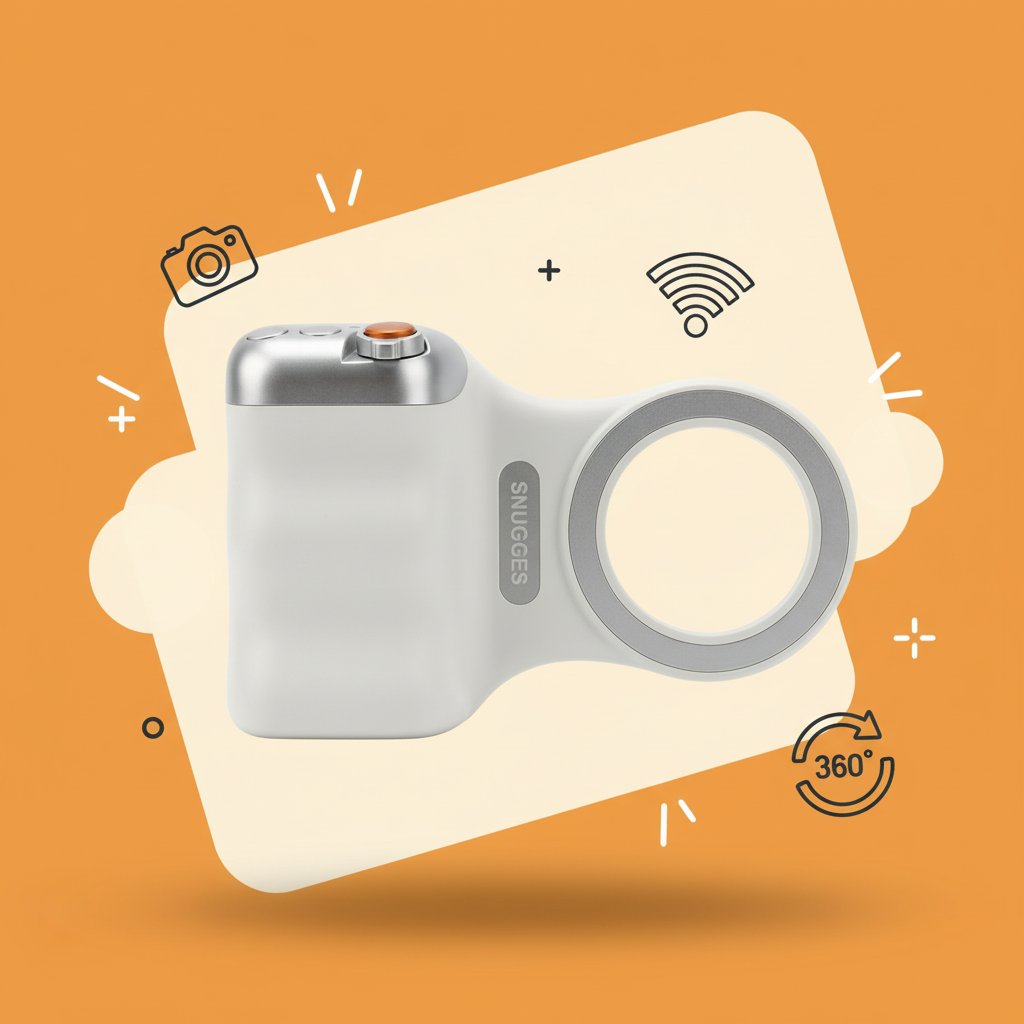 ClickShot™ Magnetic Phone Camera Grip