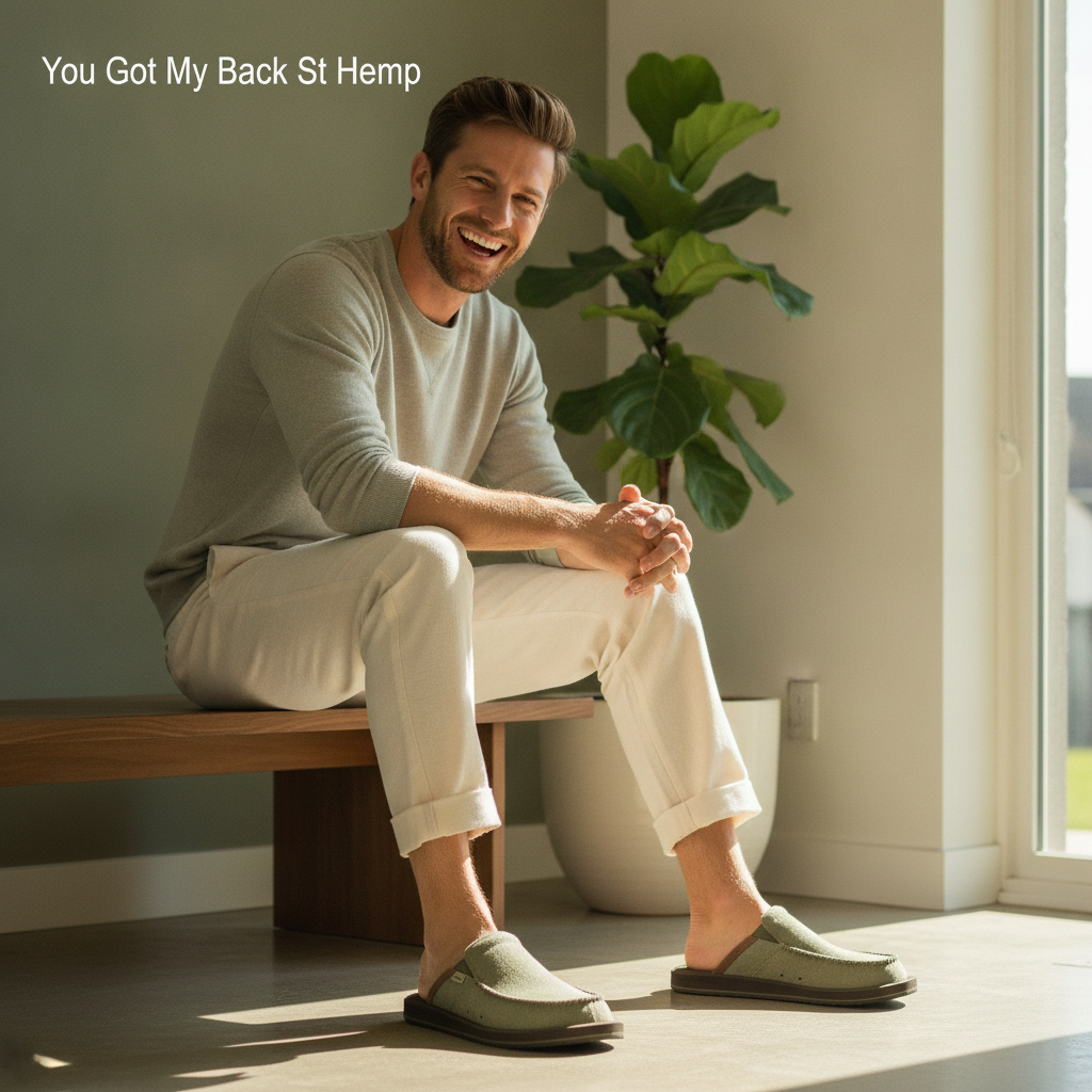 You Got My Back St Hemp - Men Mules