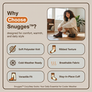 Snugges™ CozyStep Socks (5 Pairs)