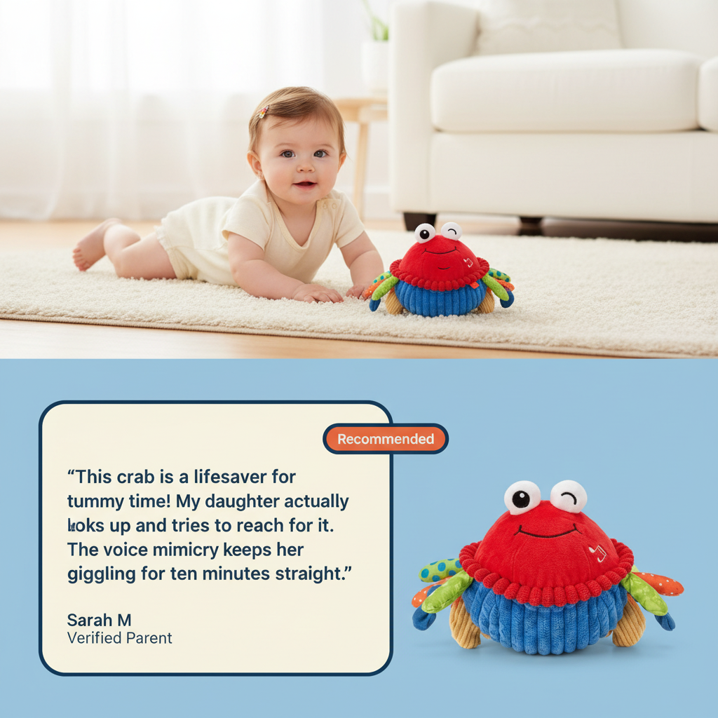 Snugges™ Chase-Me Crab