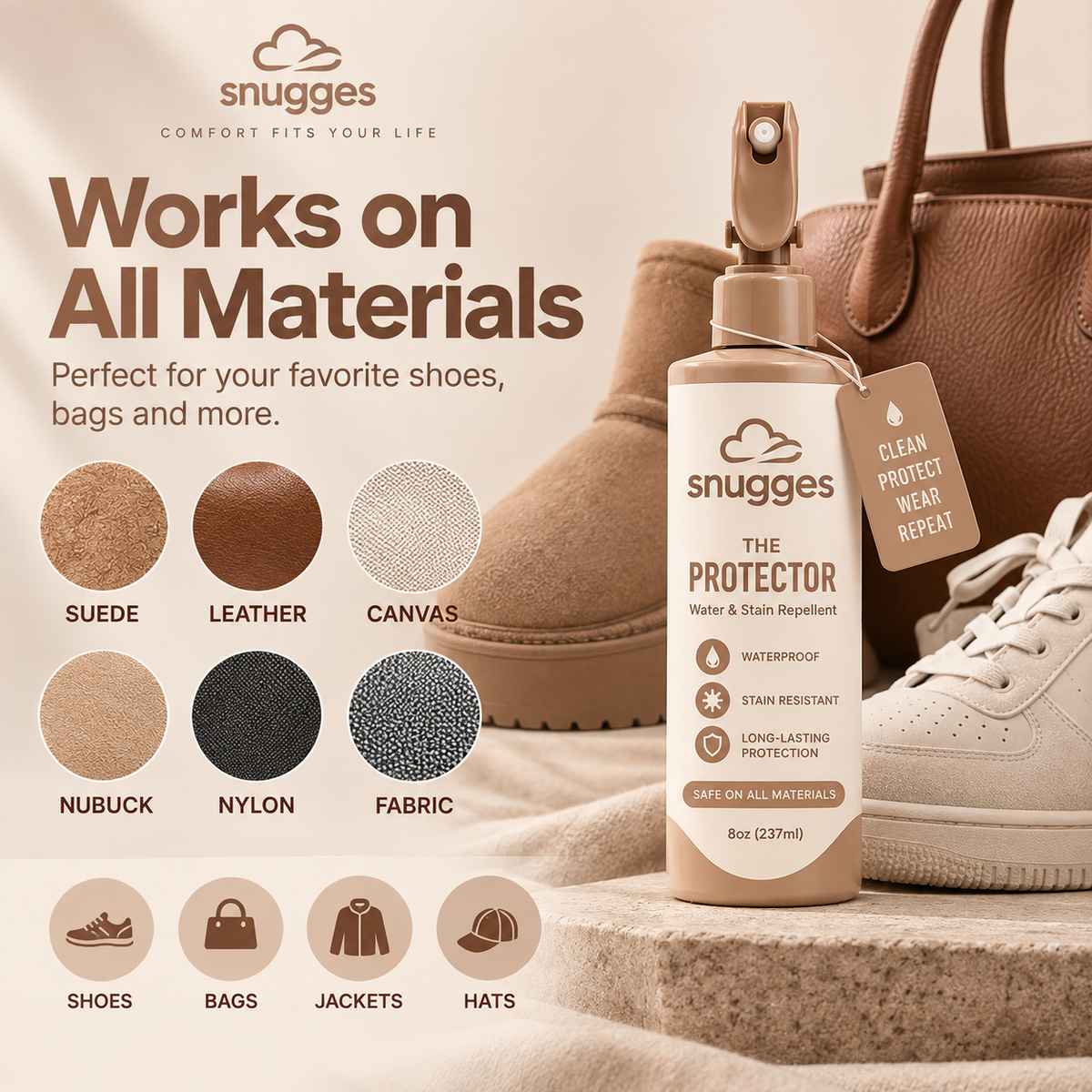 Snugges™ Shoe Protector Spray