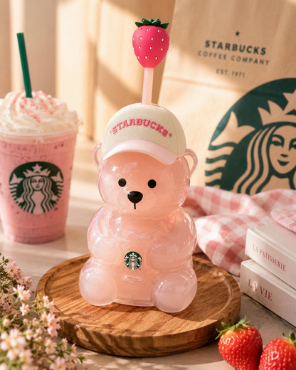 Strawberry Bearista Cup