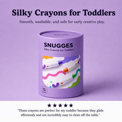 Silky Crayons for Toddlers