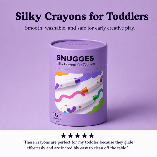 Silky Crayons for Toddlers