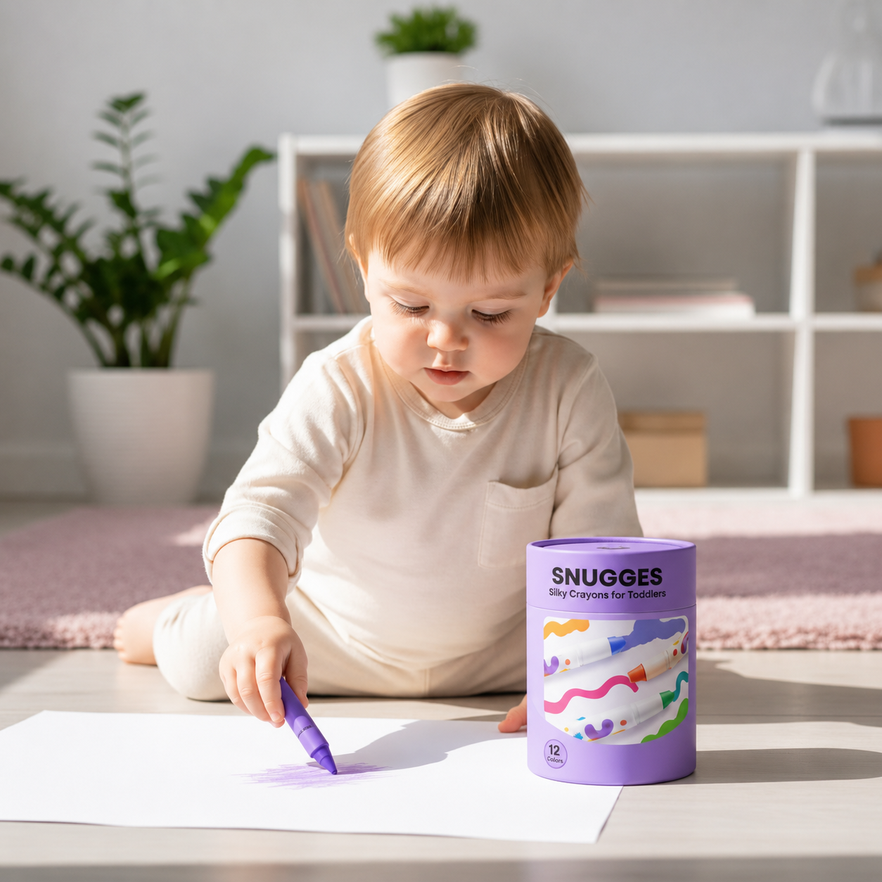 Silky Crayons for Toddlers