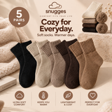 Snugges™ CozyStep Socks (5 Pairs)