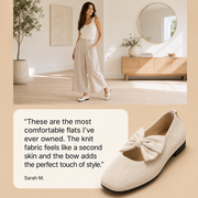 Mary Jane Knit Flats