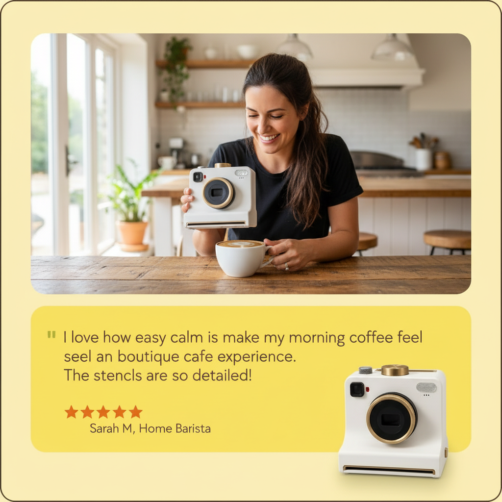 Piccafé™ Coffee Photo Printer