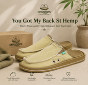 You Got My Back St Hemp - Men Mules