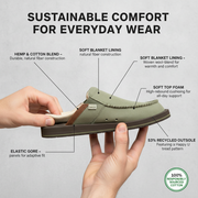 You Got My Back St Hemp - Men Mules