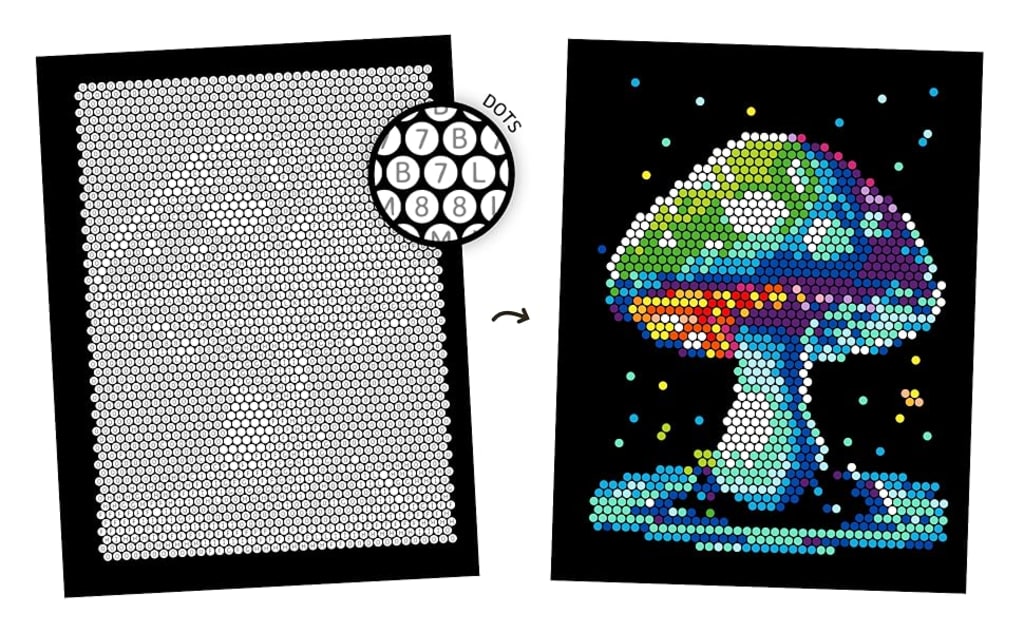 100 Color By Number Coloring Book