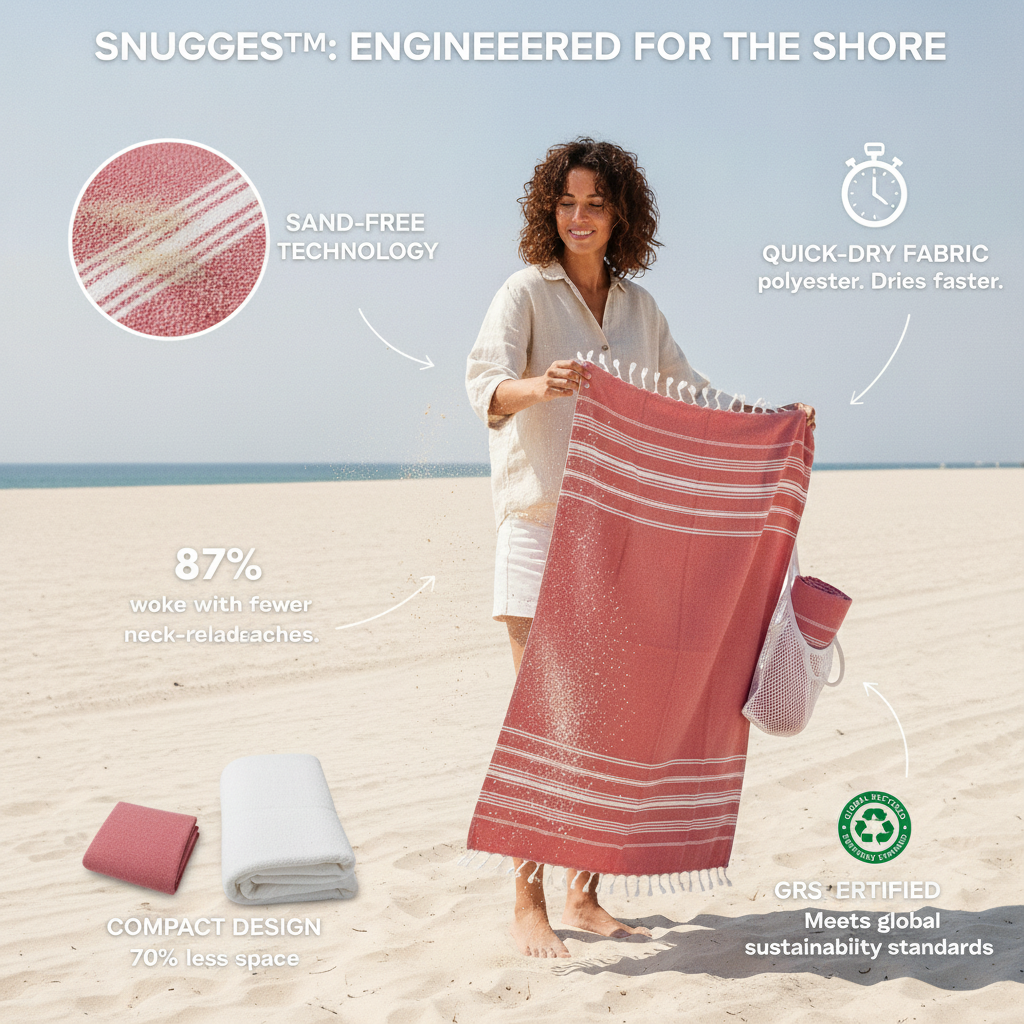 Snugges™ Beach Towels
