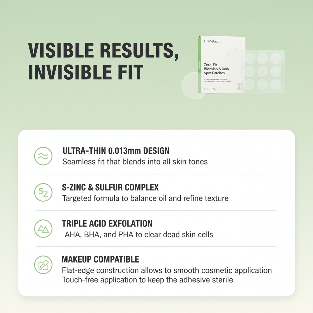 Dr.Melaxin Zero-Fit Blemish & Dark Spot Patches