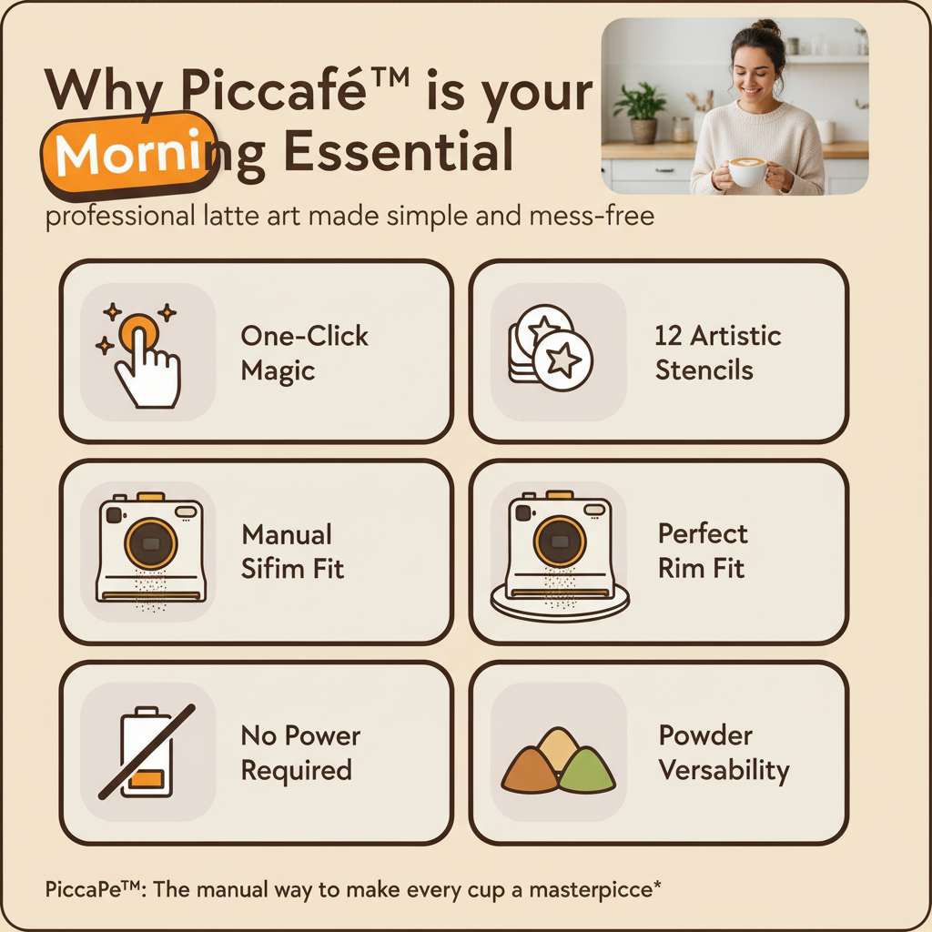 Piccafé™ Coffee Photo Printer