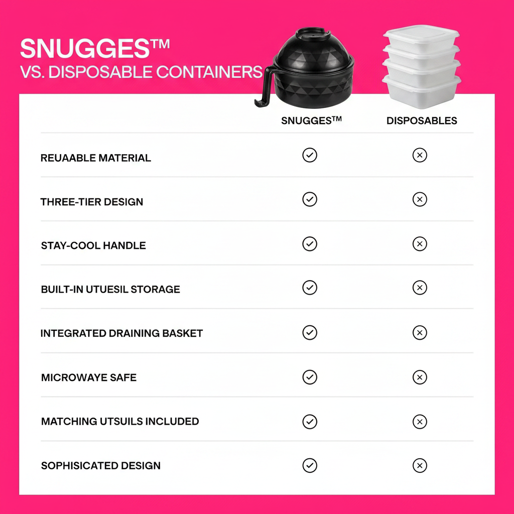 Snugges™ Microwave Ramen Bowls