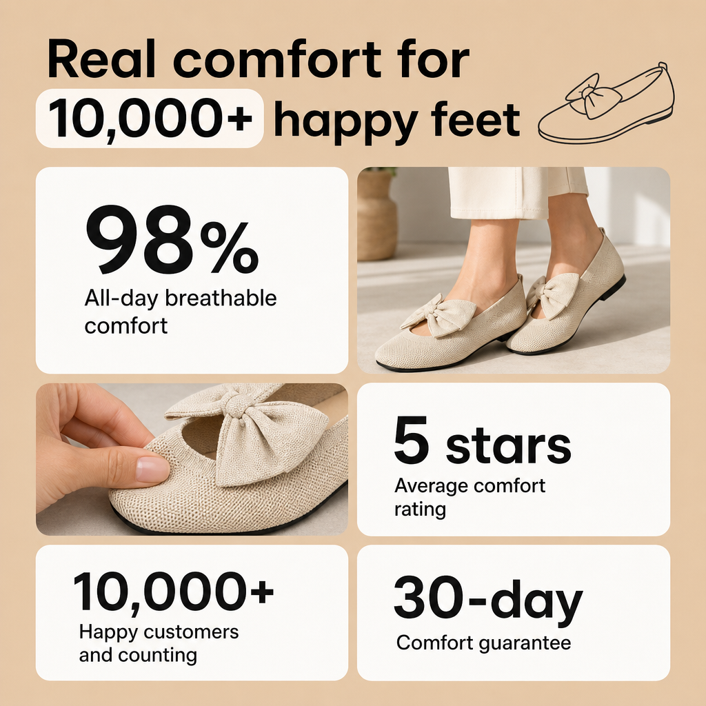 Mary Jane Knit Flats